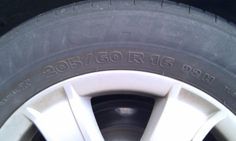 205/60 R16 used tire
